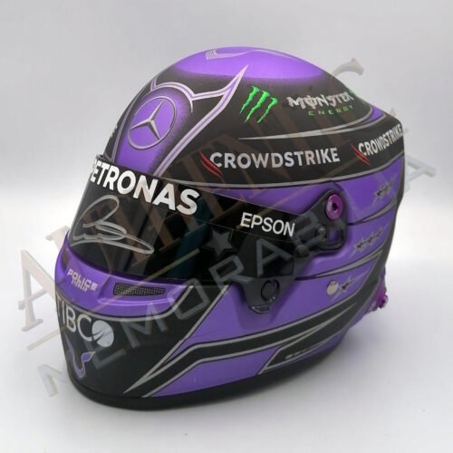 Lewis Hamilton Autographed Helmet 2021