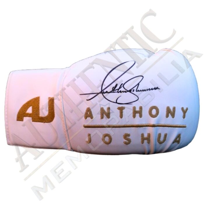 Anthony Joshua Signed Boxing Glove