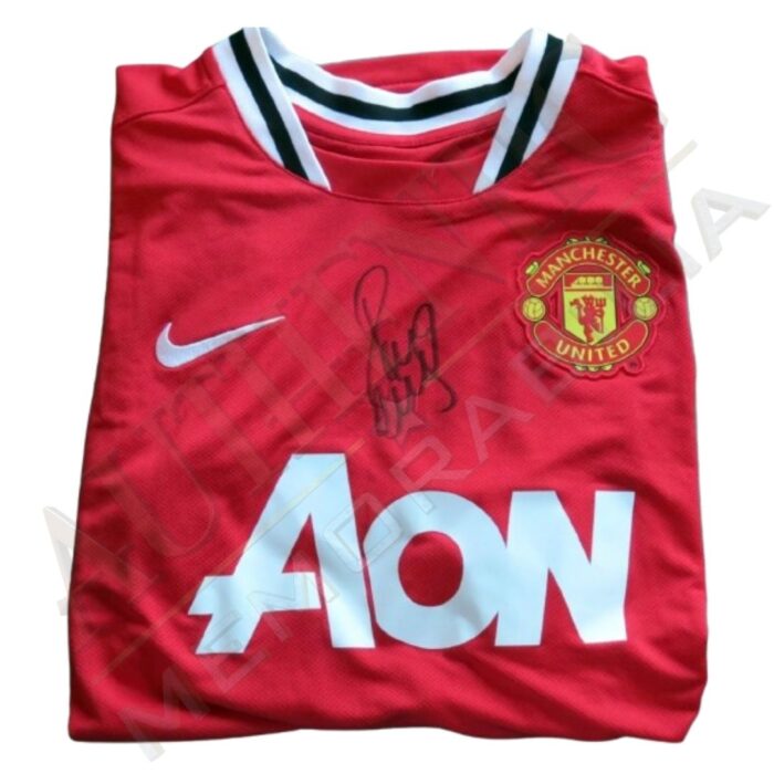 Paul Scholes Signed Manchester United Shirt