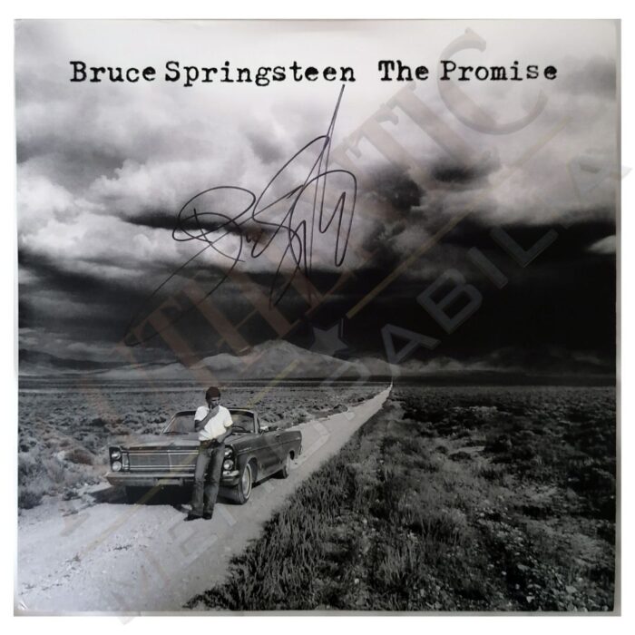 Bruce Springsteen Signed The Promise Vinyl