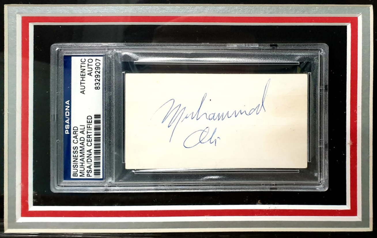 Muhammad Ali Autograph - Authentic Memorabilia