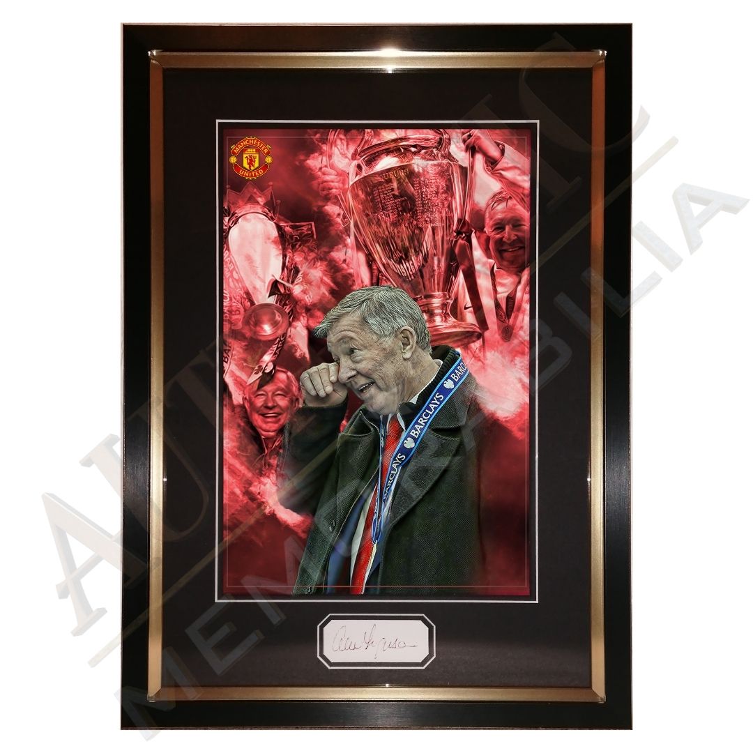 Sir Alex Ferguson Signed