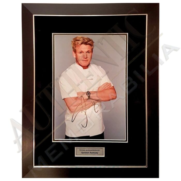 Gordon Ramsay Signed Picture