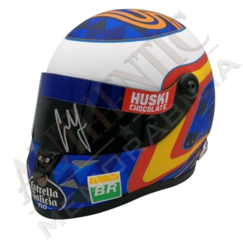 Carlos Sainz Autographed Helmet