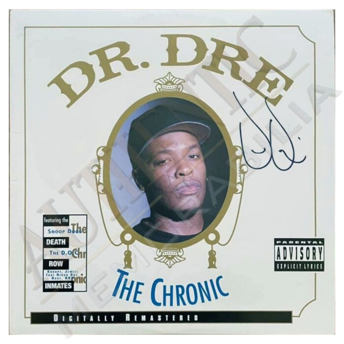 Dr Dre Autographed Vinyl