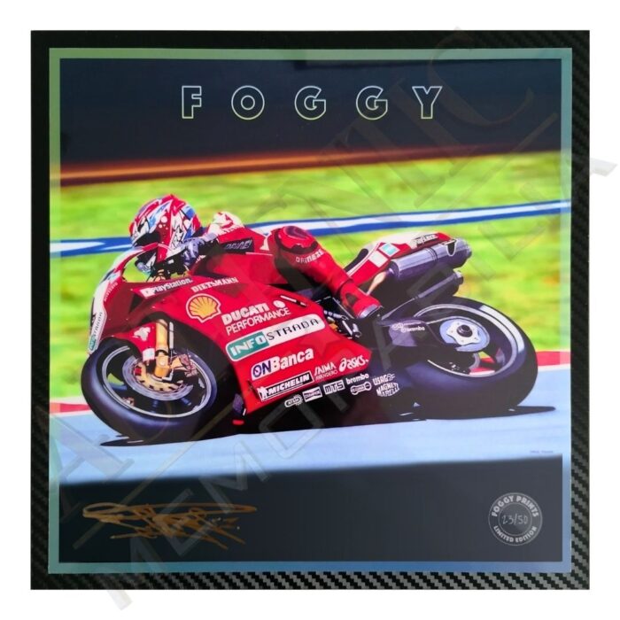 Carl Fogarty Autographed Limited Edition Plaque