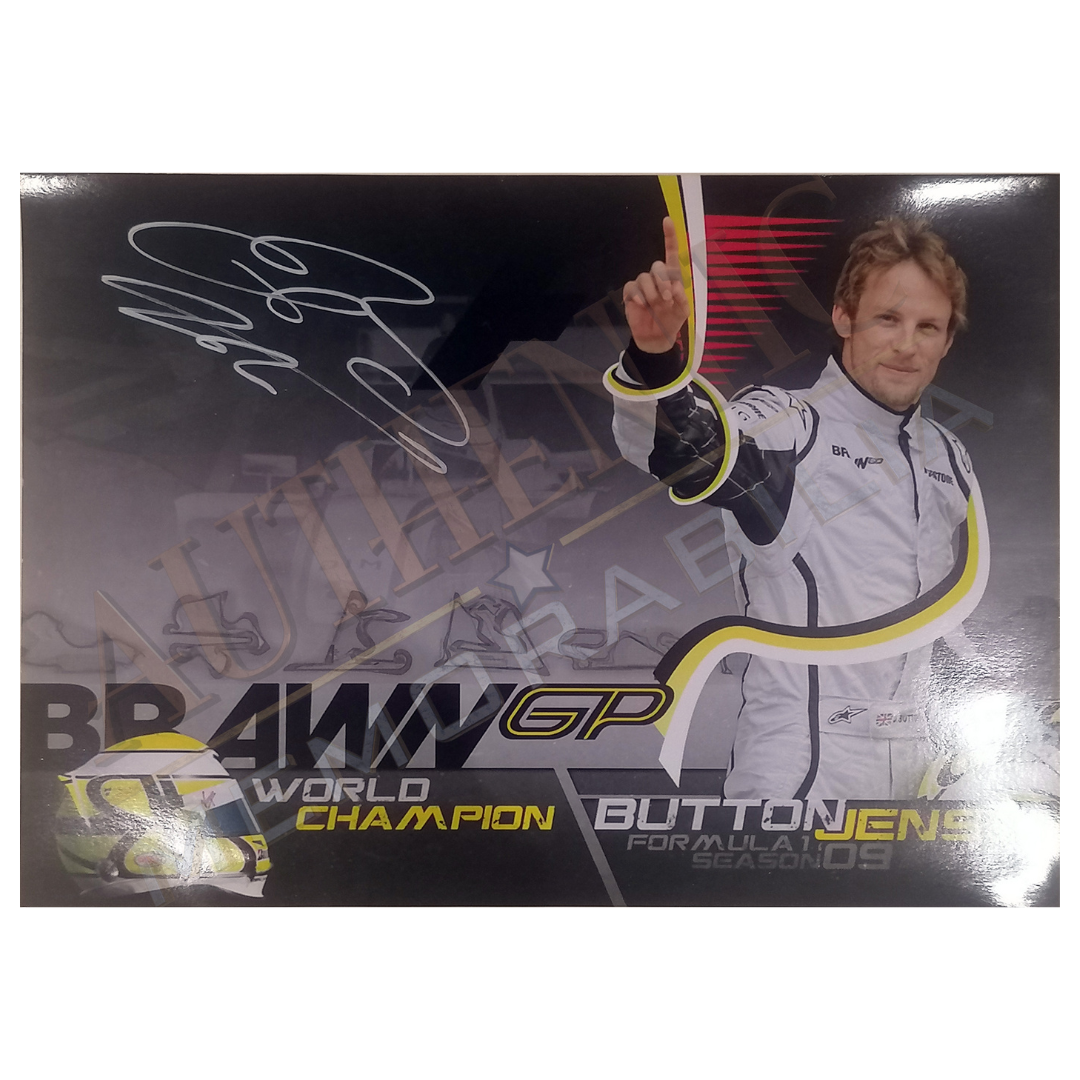 Jenson Button Signature