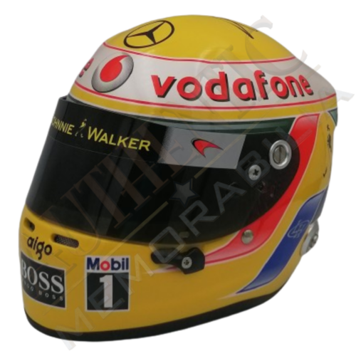 Lewis Hamilton Autographed Helmet