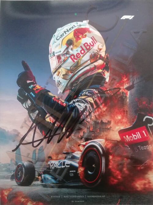 Verstappen Signed