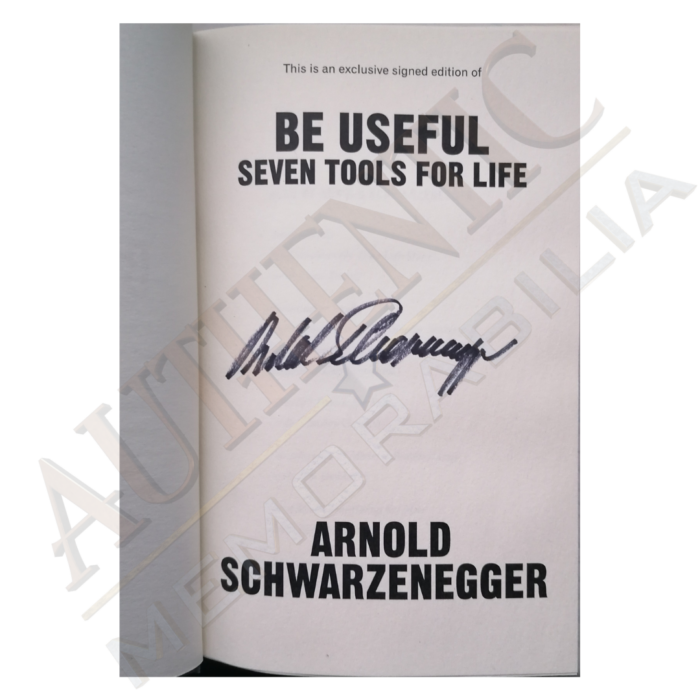 Arnold Schwarzenegger Signed