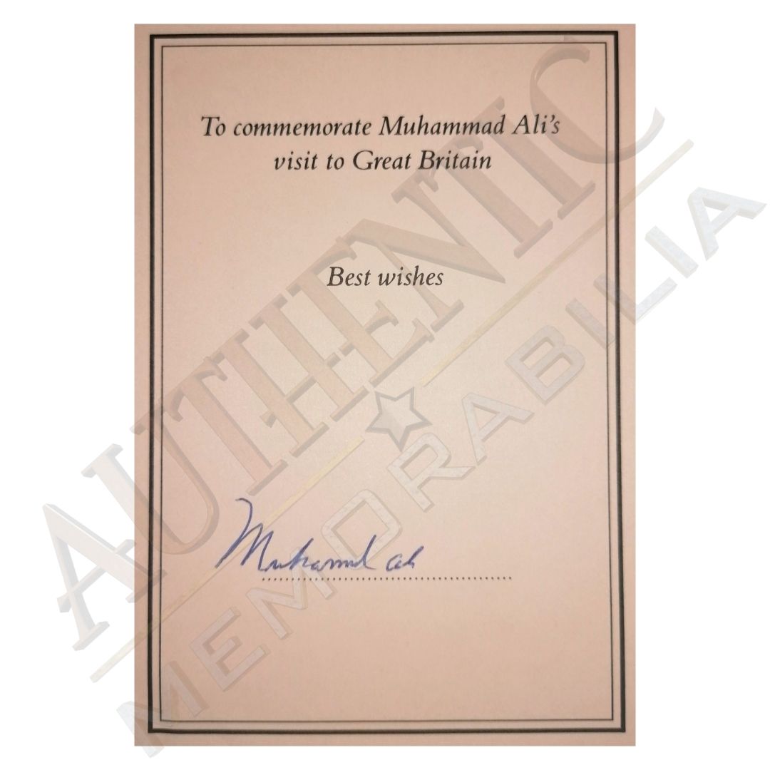 Muhammad Ali Signature